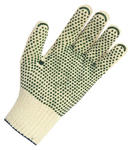 Rękawice 100% bawełna,nakrapiane PVC 200 par, rozmiar 7 w sklepie internetowym 24zakupy.com