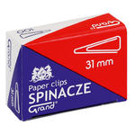 Spinacz biurowy do papieru trójkątny 31 metalowy Grand w sklepie internetowym Biurowe-szkolne.pl