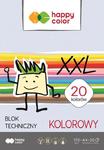 Blok techniczny A3 170g 20k kolor Happy-Color w sklepie internetowym Biurowe-szkolne.pl