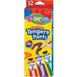 Farby tempera Colorino 12 kolorów 12ml w tubie w sklepie internetowym Biurowe-szkolne.pl