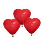Balony czerwone w kształcie serca 5 sztuk w sklepie internetowym Biurowe-szkolne.pl