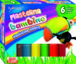Plastelina 6 kolorów Bambino w sklepie internetowym Biurowe-szkolne.pl