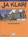 Ja klar! 1 Lehrerhandbuch w sklepie internetowym Ettoi.pl