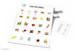 Vocabulary Active Poster - Food and Drinks... w sklepie internetowym Ettoi.pl