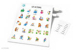 Poster actif de vocabulaire - Les actions 1 w sklepie internetowym Ettoi.pl