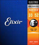 ELIXIR struny do gitary elektrycznej Nanoweb .10"-.52"  12077 w sklepie internetowym Gitarownia.pl