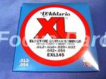 D'ADDARIO struny do gitary elektrycznej XL Electric Nickel  Wound  EXL145 .12"- .54" w sklepie internetowym Gitarownia.pl