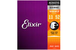 ELIXIR struny do gitary akustycznej Nanoweb 11-52 11027 w sklepie internetowym Gitarownia.pl