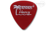 FENDER kostka gitarowa California Clears Candy Apple Red Heavy w sklepie internetowym Gitarownia.pl