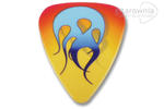 GROVER ALLMAN kostka gitarowa Flame Theme - Blue Flame w sklepie internetowym Gitarownia.pl