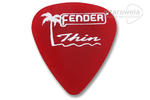 FENDER kostka gitarowa California Clears Candy Apple Red Thin w sklepie internetowym Gitarownia.pl