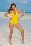 Jednoczęściowy strój kąpielowy Kostium kąpielowy Model Anina M-680 Yellow - Marko w sklepie internetowym Glam Boutique