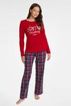Piżama Damska Model Glance 40938-33X Red - Henderson w sklepie internetowym Glam Boutique