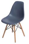 Krzesło P016W dark grey, drewniane nogi w sklepie internetowym Meb24.pl