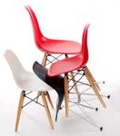 Krzesło JuniorP016 białe,drewniane nogi w sklepie internetowym Meb24.pl