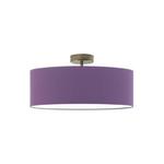 Minimalistyczna lampa plafonowa do salonu WENECJA fi - 50 cm - kolor fioletowy w sklepie internetowym Lysne.pl