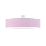 Designerska lampa sufitowa dla dzieci GRENADA fi - 80 cm - kolor jasny fioletowy w sklepie internetowym Lysne.pl