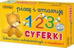 Adamigo Zestaw edukacyjny PISZĘ I ZMAZUJĘ CYFERKI w sklepie internetowym Krasta.pl
