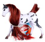 Konie - Koniki koń figurka - biały z grzywą 10 cm w sklepie internetowym Krasta.pl