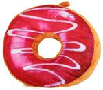 Urocza poduszka pączek Donut - różowa 40 cm w sklepie internetowym Krasta.pl