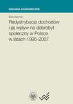 Redystrybucja dochodów i jej wpływ na dobrobyt społeczny w Polsce w latach 1995-2007 w sklepie internetowym ksiazki-naukowe.pl