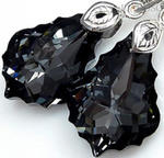 Nowe! Kryształy Przepiękne Kolczyki Silver Night w sklepie internetowym ARANDE 