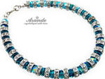 Kryształy Elegancka Bransoletka Blue Zircon w sklepie internetowym ARANDE 
