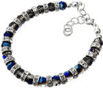 Kryształy Elegancka Bransoletka Blue Night w sklepie internetowym ARANDE 