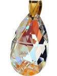 Kryształy Piękny Wisiorek Blue Aurora Złote Srebro w sklepie internetowym ARANDE 