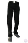 Elastyczne męskie czarne spodnie jeansowe długość 30 (QD-1) - 30 w sklepie internetowym Mercerie.pl