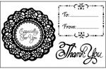 AKRYLOWY STEMPEL THANK YOU 7x11 CM STAMPERIA w sklepie internetowym agart.sklep.pl