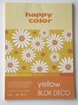 BLOK TECHNICZNY A4 170 G ZESTAW YELLOW HAPPY COLOR w sklepie internetowym agart.sklep.pl