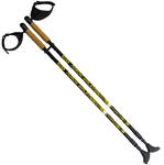 Kijki Nordic Walking NILS, NW603, kolor czarno-żółte w sklepie internetowym Sportplus.pl