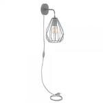 TK LIGHTING 2286 BRYLANT GRAY KINKIET 1 PŁ 5901780522865 Rabaty do 18% na całe zamówienie ! w sklepie internetowym Oswietlenielampy.com