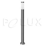 LAMPA OGRODOWA INOX POLUX LIVIA CIE014-100 TUBA WYSOKA SATYNOWA Rabat w koszyku do 18% na całe zamówienie ! w sklepie internetowym Oswietlenielampy.com