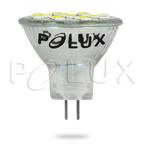 REFLEKTOR LED POLUX MR11 12V SMDCW 150LM SZKŁO Rabat w koszyku do 18% na całe zamówienie ! w sklepie internetowym Oswietlenielampy.com