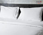 Poszwa biała - hotelowa rozmiar 140x200 cm splot płócienny PAKIET 10szt w sklepie internetowym Magdalena24.pl
