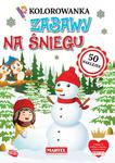 Kolorowanka z naklejkami Zabawy na śniegu w sklepie internetowym wydawnictwomartel.pl