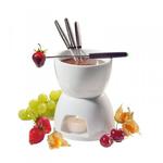 Cilio KITCHEN Zestaw do Fondue Czekoladowego - Biały w sklepie internetowym DesignForHome.pl