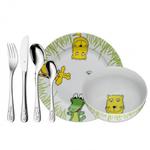 WMF Zestaw dla Dzieci - Sztućce + Porcelana - Safari w sklepie internetowym DesignForHome.pl