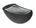 A di Alessi PARMENIDE Tarka do Sera - Czarna w sklepie internetowym DesignForHome.pl