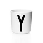 Design Letters AJ Kids - Kubek z Melaminy - Litera Y w sklepie internetowym DesignForHome.pl