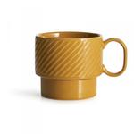 Sagaform COFFEE RETRO Filiżanka do Kawy 400 ml Żółta w sklepie internetowym DesignForHome.pl