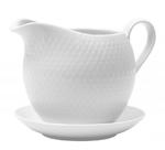 Lyngby Porcelain RHOMBE Sosjerka ze Spodkiem w sklepie internetowym DesignForHome.pl