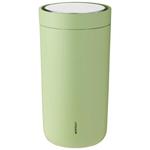 Stelton TO GO CLICK Stalowy Kubek Termiczny 200 ml Zielony Soft Green w sklepie internetowym DesignForHome.pl