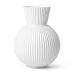 Lyngby Porcelain TURA Wazon do Kwiatów 34 cm Biały w sklepie internetowym DesignForHome.pl