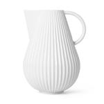 Lyngby Porcelain TURA Dzbanek - Wazon do Kwiatów 27,5 cm Biały w sklepie internetowym DesignForHome.pl