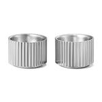 Georg Jensen BERNADOTTE Stalowe Kieliszki do Jajek 2 Szt. w sklepie internetowym DesignForHome.pl