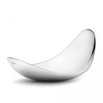 Georg Jensen LEAF Patera z Polerowanej Stali 18 cm w sklepie internetowym DesignForHome.pl