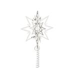 Georg Jensen CHRISTMAS Gwiazda - Czubek na Choinkę 18 cm Srebrny / Białe Złoto w sklepie internetowym DesignForHome.pl